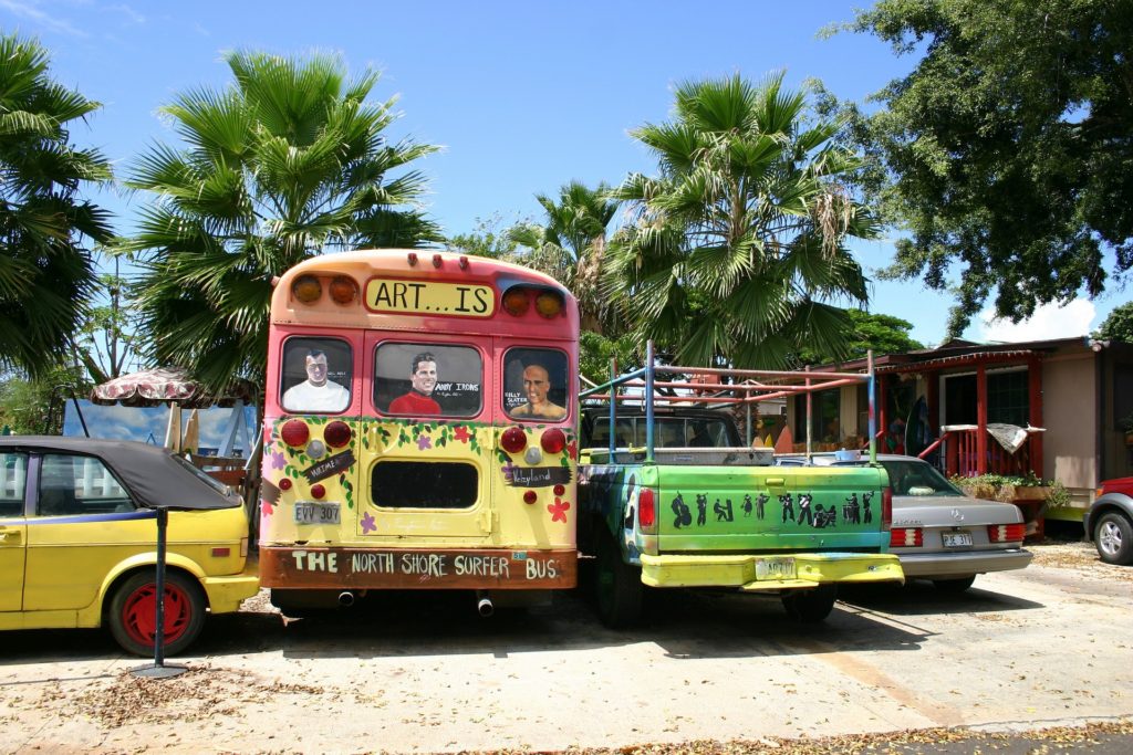 Bus in Hawaii
