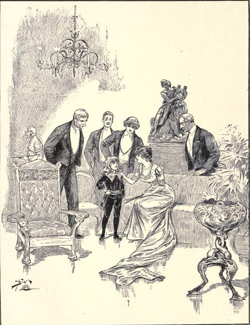  Illustration by Reginald Bathurst Birch from pg 153 of “Little Lord Fauntleroy” by Frances Hodgson Burnett, New-York, Charles Scribner's Sons, 1886