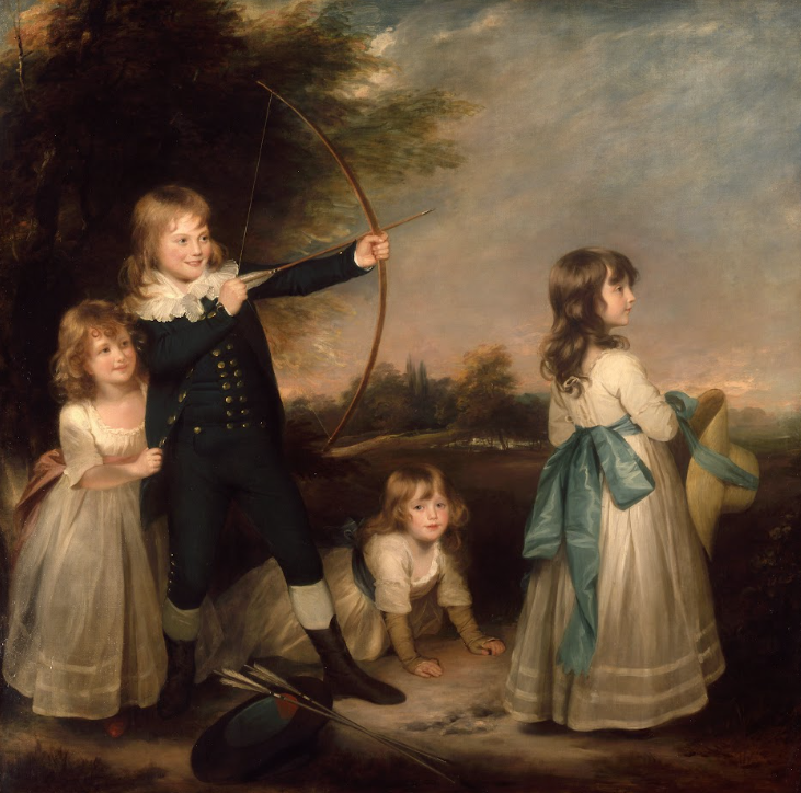 William Beechey - The Oddie Children (1789)
