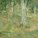 "Forêt de Compiègne" by Berthe Morisot (1885) from the Art Institute of Chicago