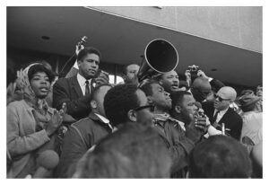 Marchers; James Forman, second from the left