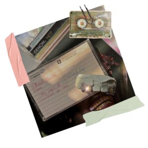 Cassettes and grill.