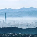 Skyline of Taipei, Taiwan