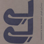 Grayish book cover with purple text